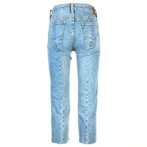 Vans raw hemmed cropped jeans  25x24